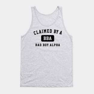 Claimed by a Bad Boy Alpha University T Tank Top